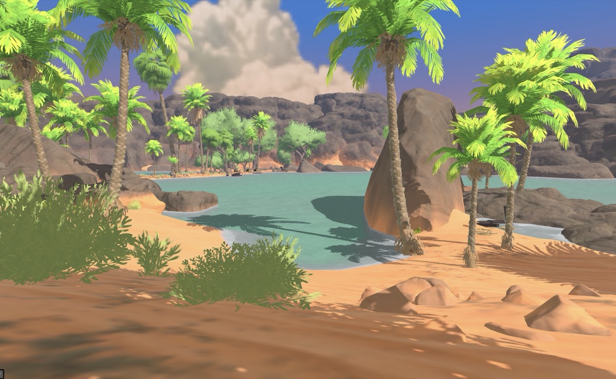 Desert Oasis Map